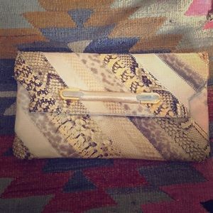 Snake Skin Vintage Clutch